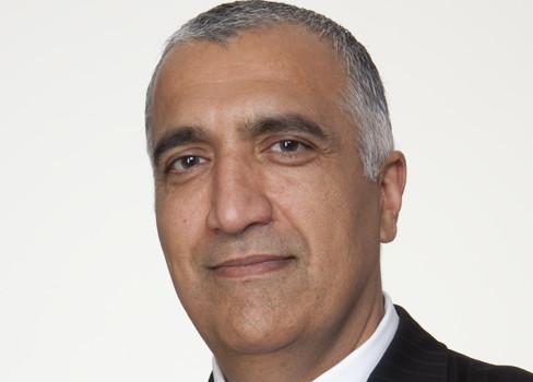 A man in a suit and tie.