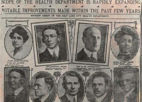 SCOPE OF THE HEALTH DEPARTMENT IS RAPIDLY EXPANDING NOTABLE IMPROVEMENTS MADE WITHIN THE PAST FEW YEARS D'VISION OF THE SALT LAKE CITY HEALTH DEPARTMENT