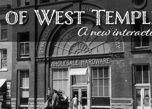 GHOSTS OF WEST TEMPLE doter eg/z•jöt SALT LAKE Z COUNTY