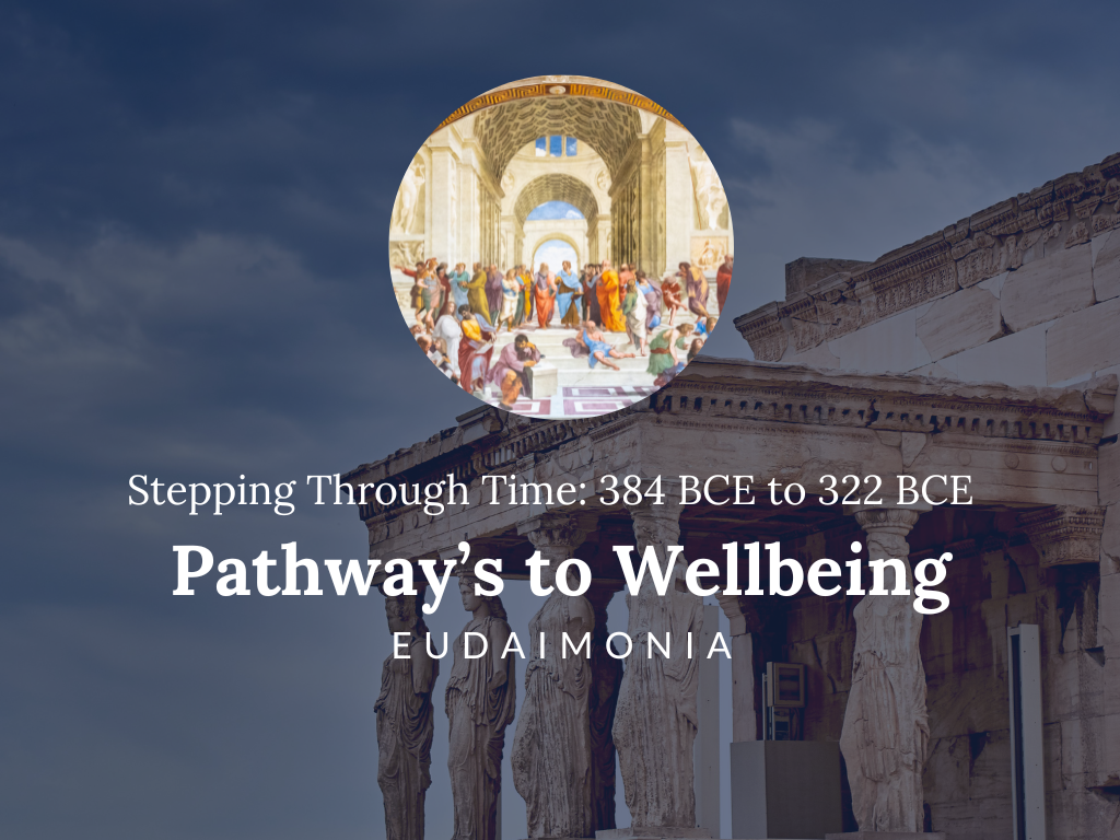 Stepping T rough Timer384 BCE to 322 BCE Pathway's to Wellbeing EÜDAIM NIA