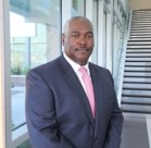 A man in a suit.