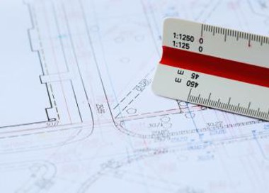 A close-up of a measuring tape.