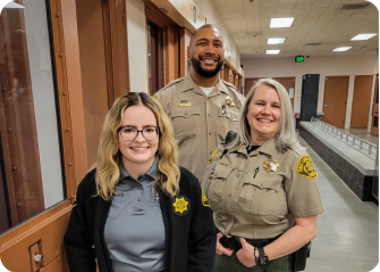 A group of people posing for a photo.