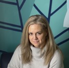 A person with long hair.