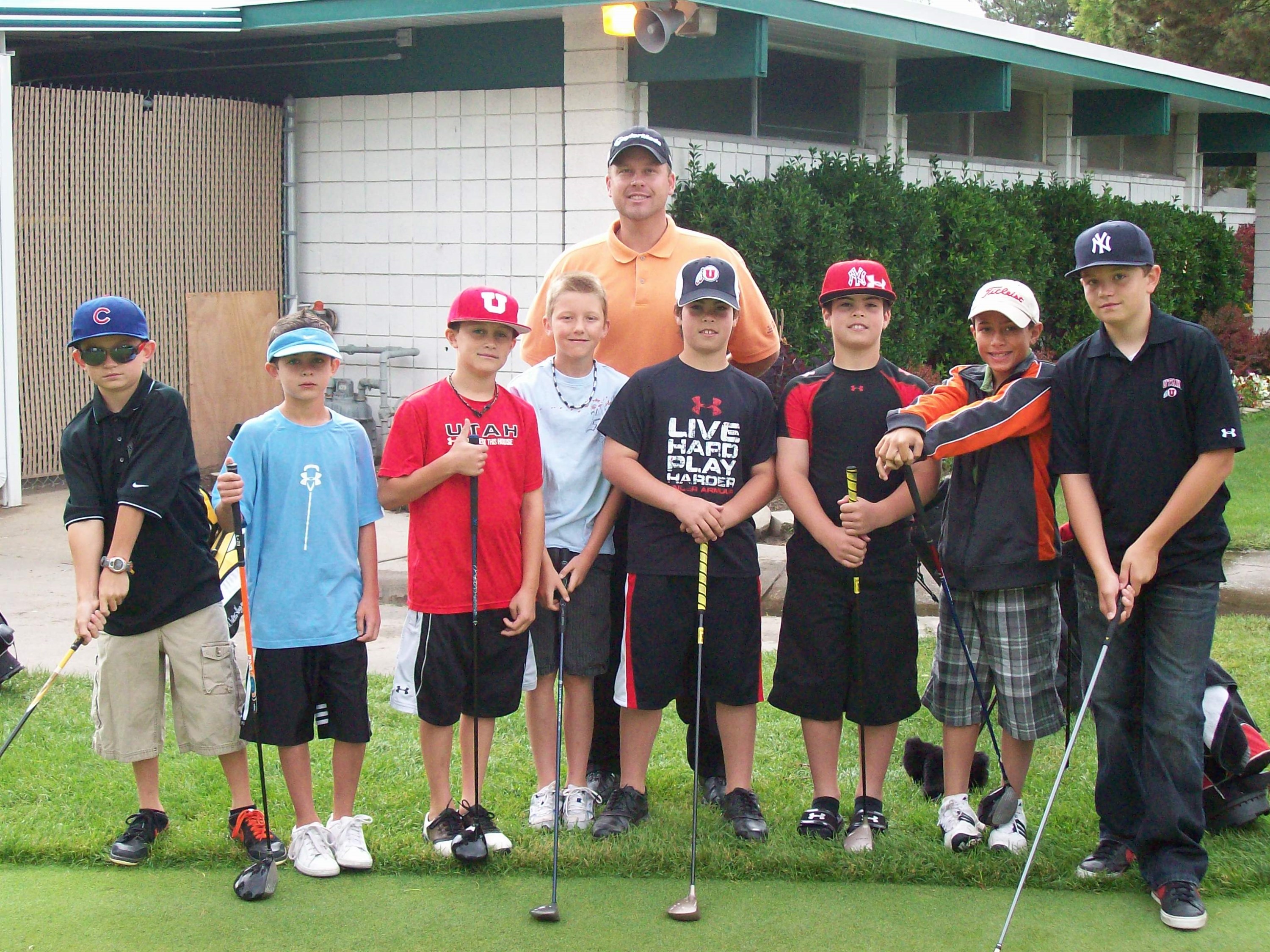 A group of people posing for a photo.